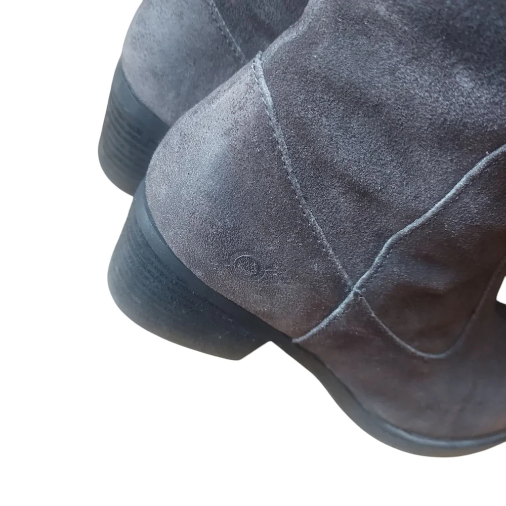 9.5 BORN Women's Black Knee-High Boots - Picture 2 of 11